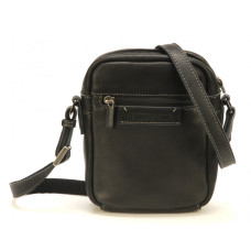 Arthur & Aston Johany Small Shoulder Pouch Black
