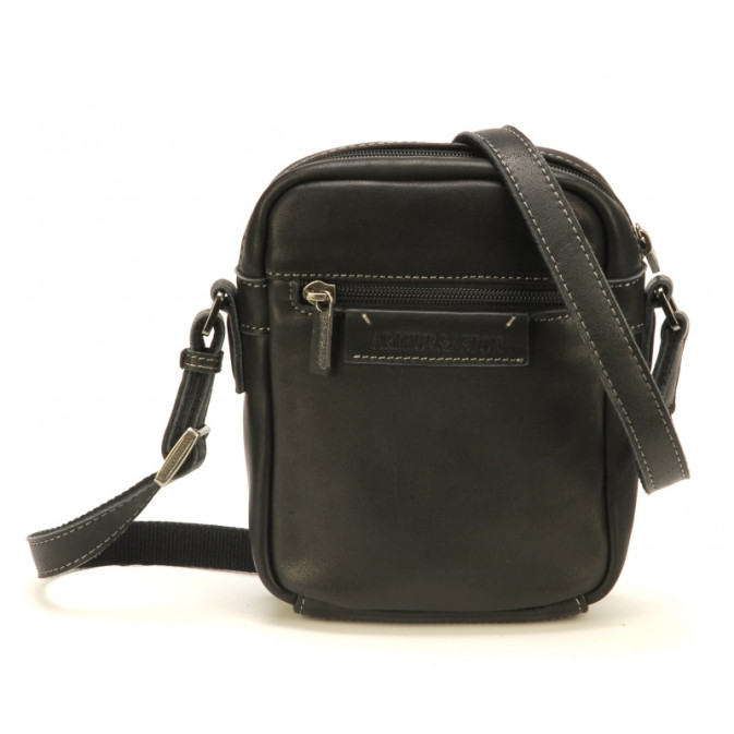 Arthur & Aston Johany Small Shoulder Bag Black