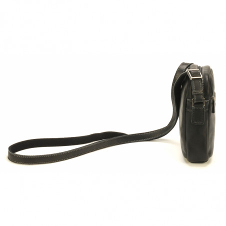 Arthur & Aston Johany Small Shoulder Pouch Black