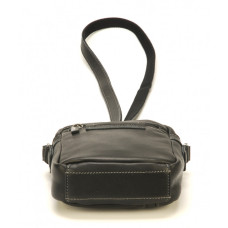 Arthur & Aston Johany Small Shoulder Pouch Black
