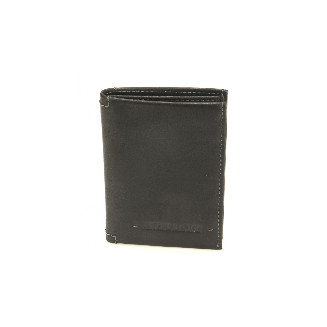 Arthur & Aston Johany Mini Card Holder Black Leather