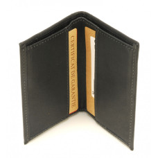 Arthur & Aston Johany Mini Card Holder Black Leather