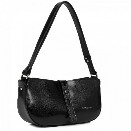 Lancaster Lucertola Sac Baguette Cuir 433-06 Noir