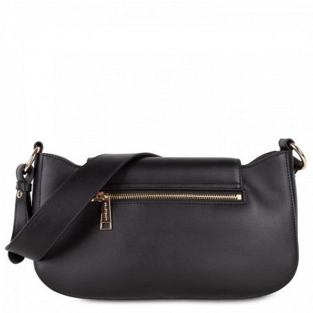 Lancaster Marble Touch Sling Bag Leather 571-59 Black