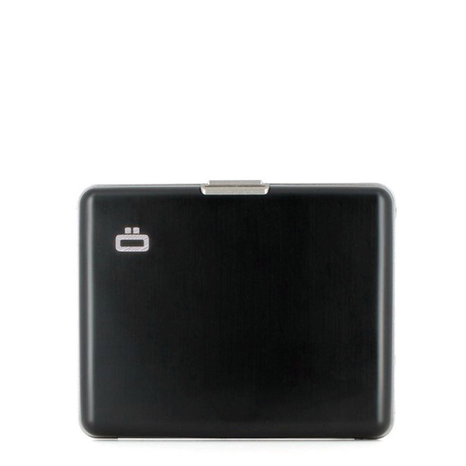 Ogon Aluminium Wallet Big Stockholm Grey Black