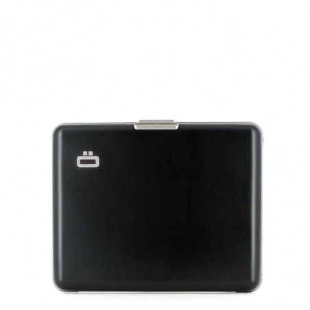 Ogon Aluminium Wallet Big Stockholm Grey Black