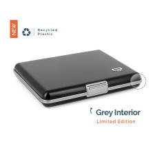 Ogon Aluminium Wallet Big Stockholm Grey Black