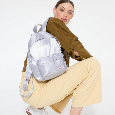 Eastpak Orbit XS 18y Satin Silver Backpack