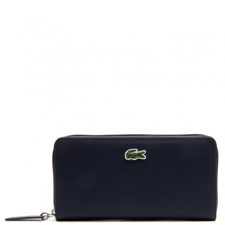 Lacoste Wallet Large zip L12.12 Penombre