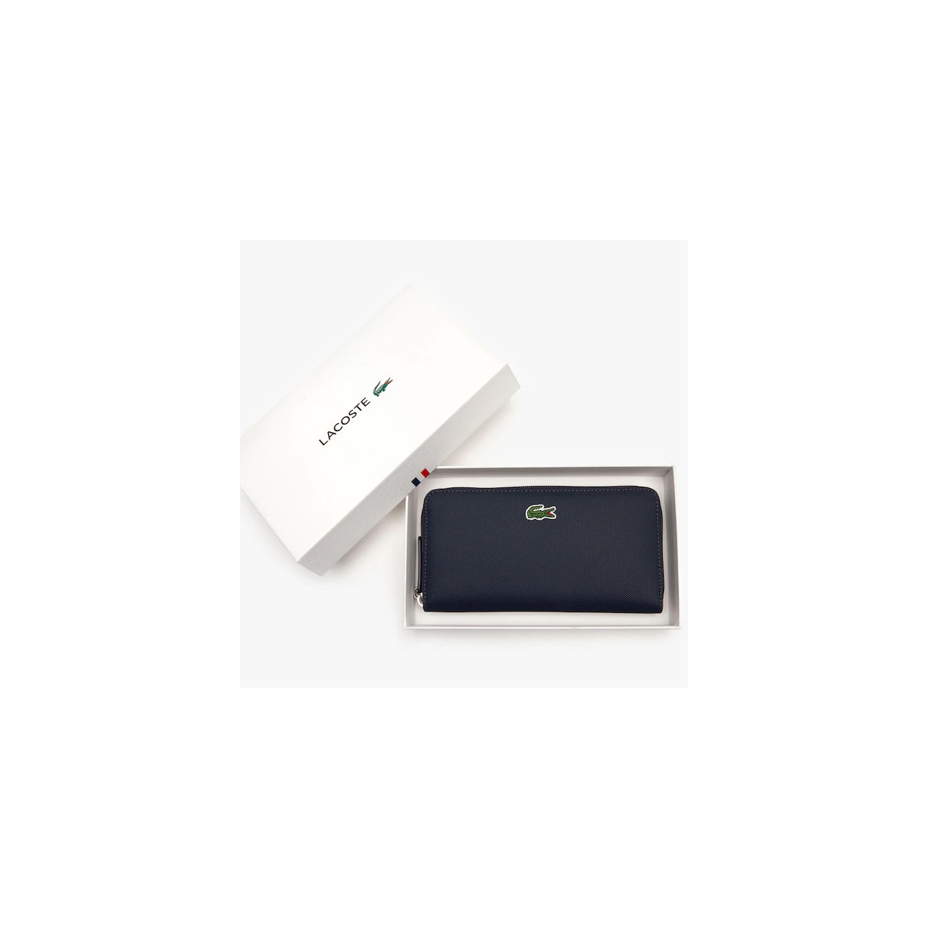 Lacoste Large Zip Wallet L12.12 Penombre