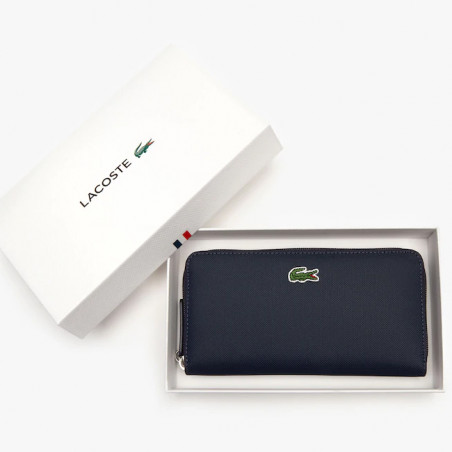 Lacoste Large Zip Wallet L12.12 Penombre