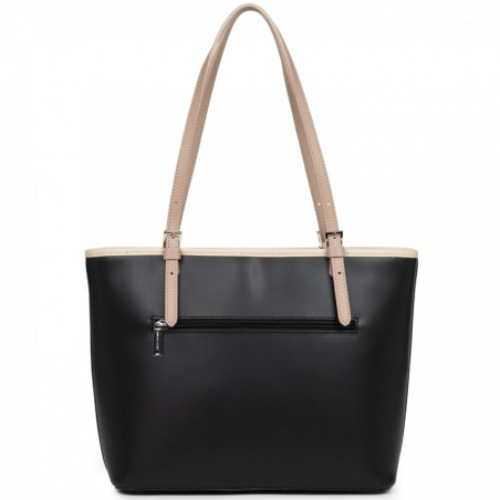 Lancaster Constance Shopping 437-07 Black-Nude Light Nude Dark