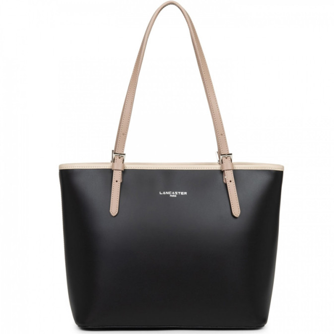 Lancaster Constance Shopping 437-07 Black-Nude Light Nude Dark