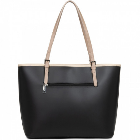 Lancaster Constance Shopping 437-08 Black Nude-Light Nude-Dark