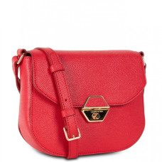 Lancaster Delphino Small Tote Bag 527-50 Red