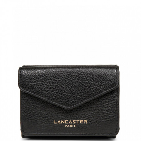 Lancaster Dune Back Pocket Wallet 129-24 Black