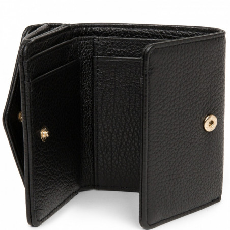 Lancaster Dune Back Pocket Wallet 129-24 Black