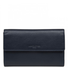 Lancaster Foulonne Double Companion Wallet 170-22 Dark Blue