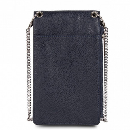 Lancaster Foulonne Smartphone Leather Pouch 170-27 Dark Blue