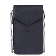 Lancaster Foulonne Smartphone Leather Pouch 170-27 Dark Blue