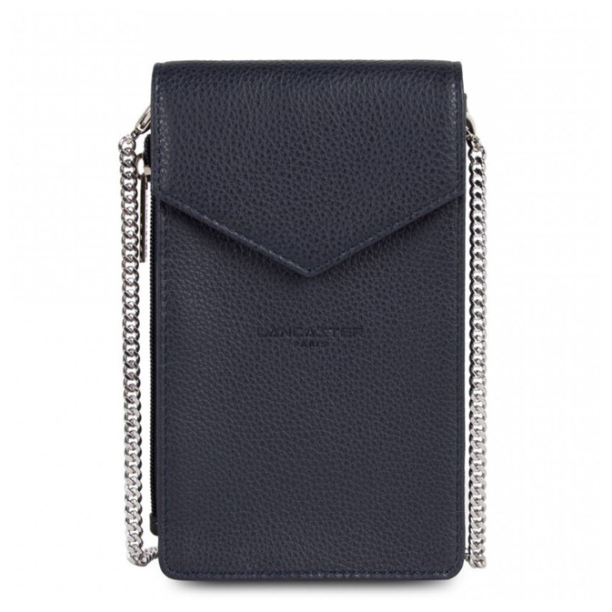 Lancaster Foulonne Smartphone Leather Pouch 170-27 Dark Blue