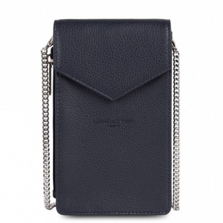 Lancaster Foulonne Smartphone Leather Pouch 170-27 Dark Blue