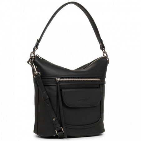 Lancaster Soft Vintage Axelle Sac Seau 578-97 Noir cote