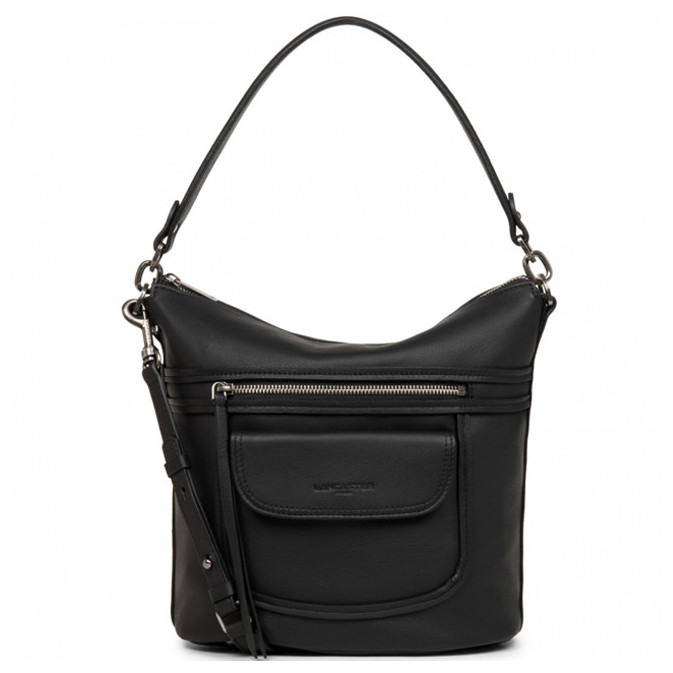 Lancaster Soft Vintage Axelle Bucket Bag 578-97 Black