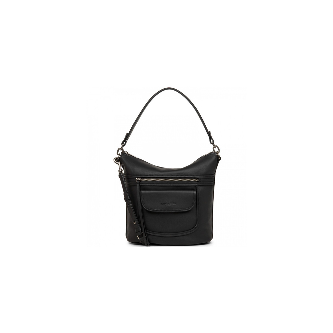 Lancaster Soft Vintage Axelle Bucket Bag 578-97 Black