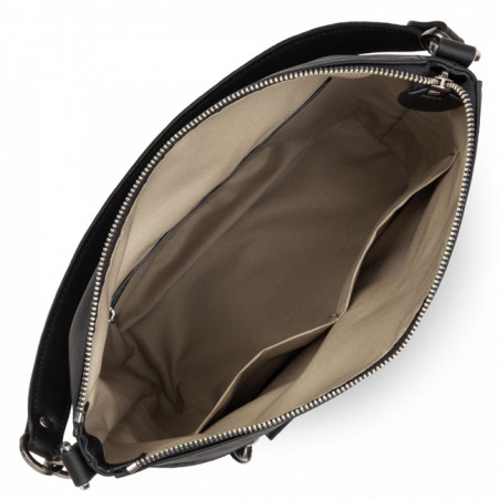 Lancaster Soft Vintage Axelle Bucket Bag 578-97 Black