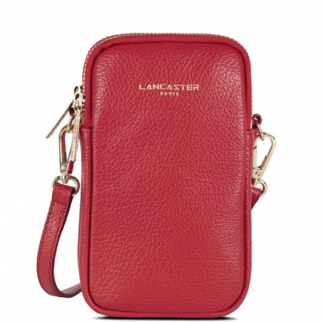 Lancaster Dune Smartphone Pouch Leather 129-28 Red
