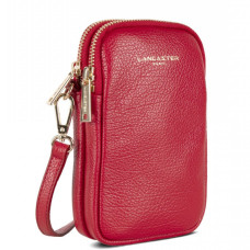 Lancaster Dune Smartphone Pouch Leather 129-28 Red