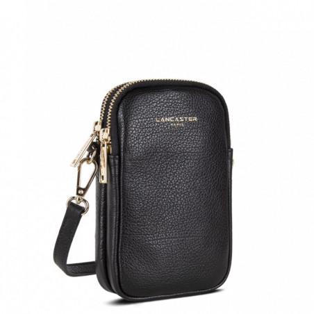 Lancaster Dune Smartphone Pouch Leather 129-28 Black