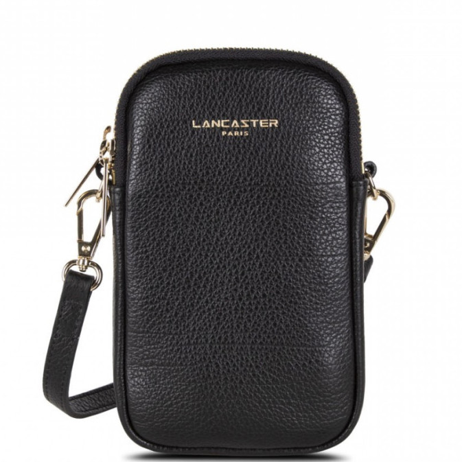 Lancaster Dune Smartphone Pouch Leather 129-28 Black