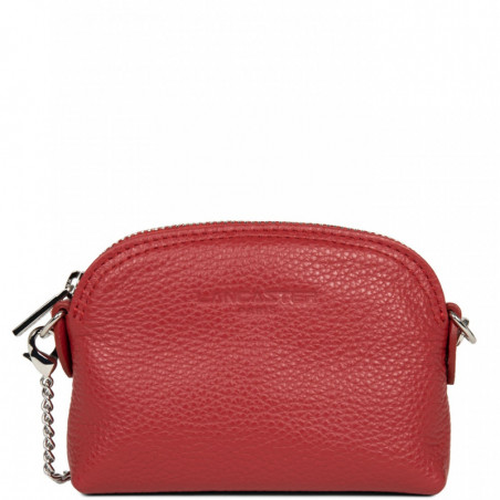 Lancaster Foulonne Double Money Pouch 170-28 Red