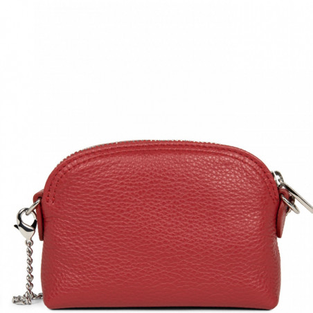 Lancaster Foulonne Double Porte Monnaie 170-28 Rouge dos
