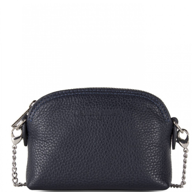 Lancaster Foulonne Double Money Pouch 170-28 Navy Blue
