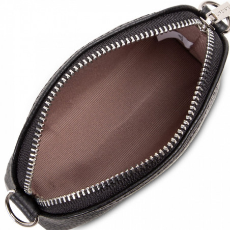 Lancaster Foulonne Double Coin Purse 170-28 Black