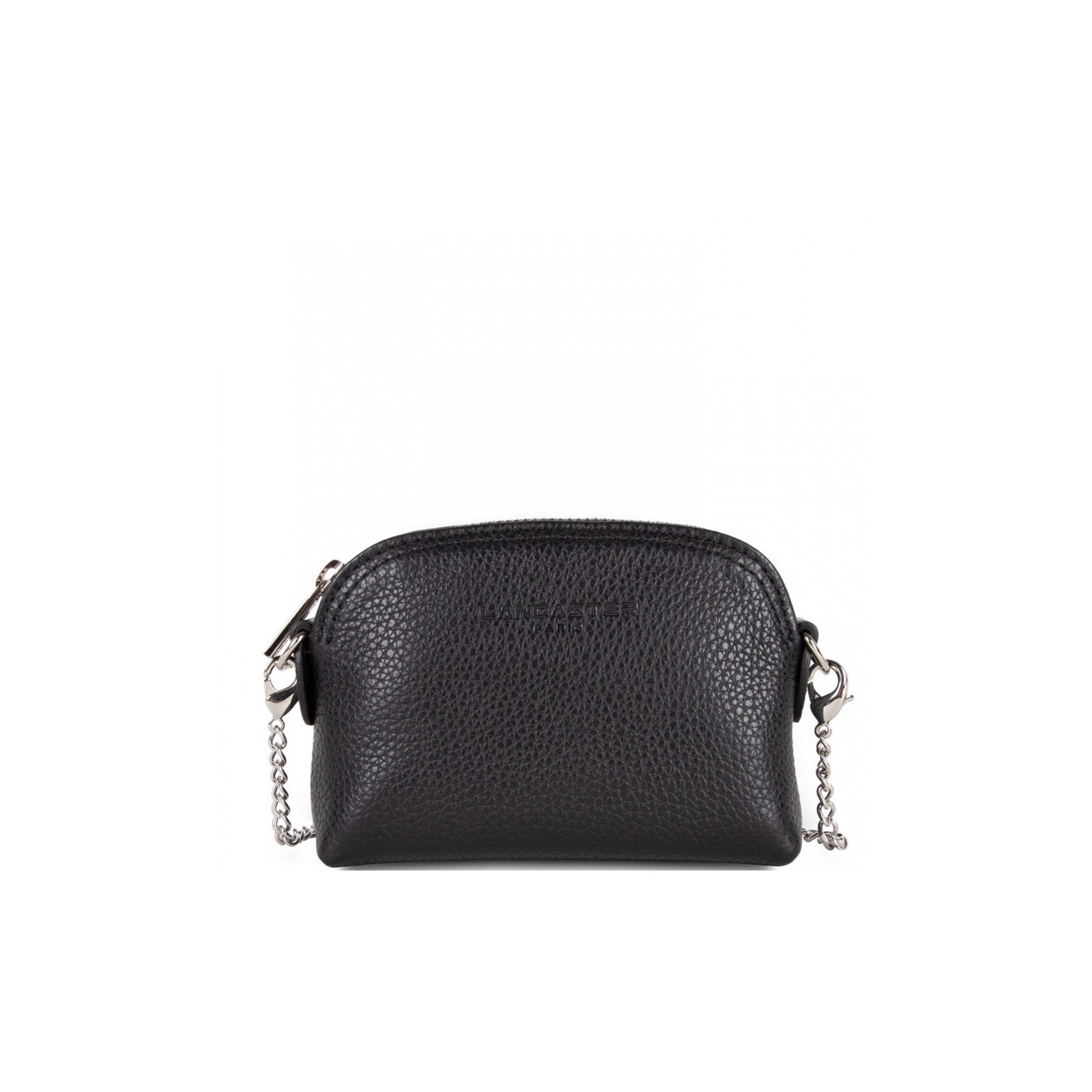 Lancaster Foulonne Double Coin Purse 170-28 Black