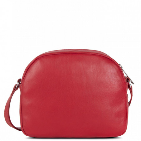 Lancaster Soft Vintage Messenger Bag 578-29 Red