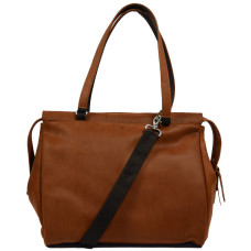 Jean Louis Fourès Baroudeuse Women's Shopping Bag Crossbody Tan