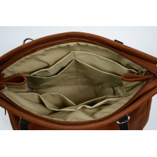 Jean Louis Fourès Baroudeuse Women's Shopping Bag Crossbody Tan