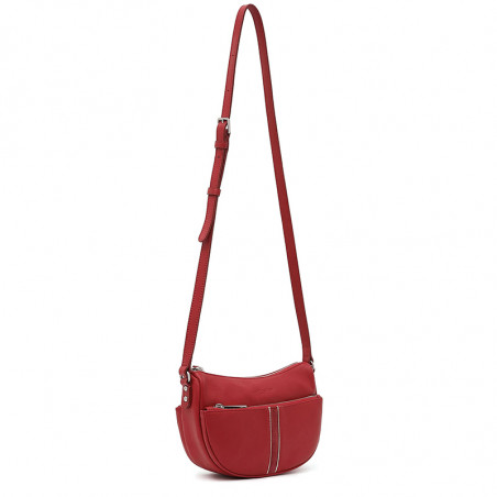 Lancaster Soft Vintage Trolley Bag 578-27 Red