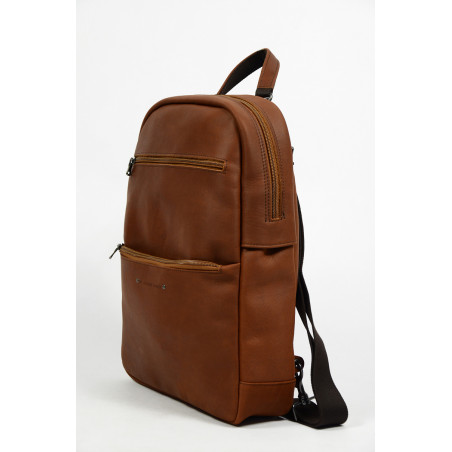 Les Ateliers Fourès Baroudeur Backpack Bourse F9451 Tawny