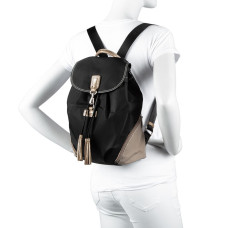Lancaster Basic Sport Pompon Backpack 514-42 Black GC