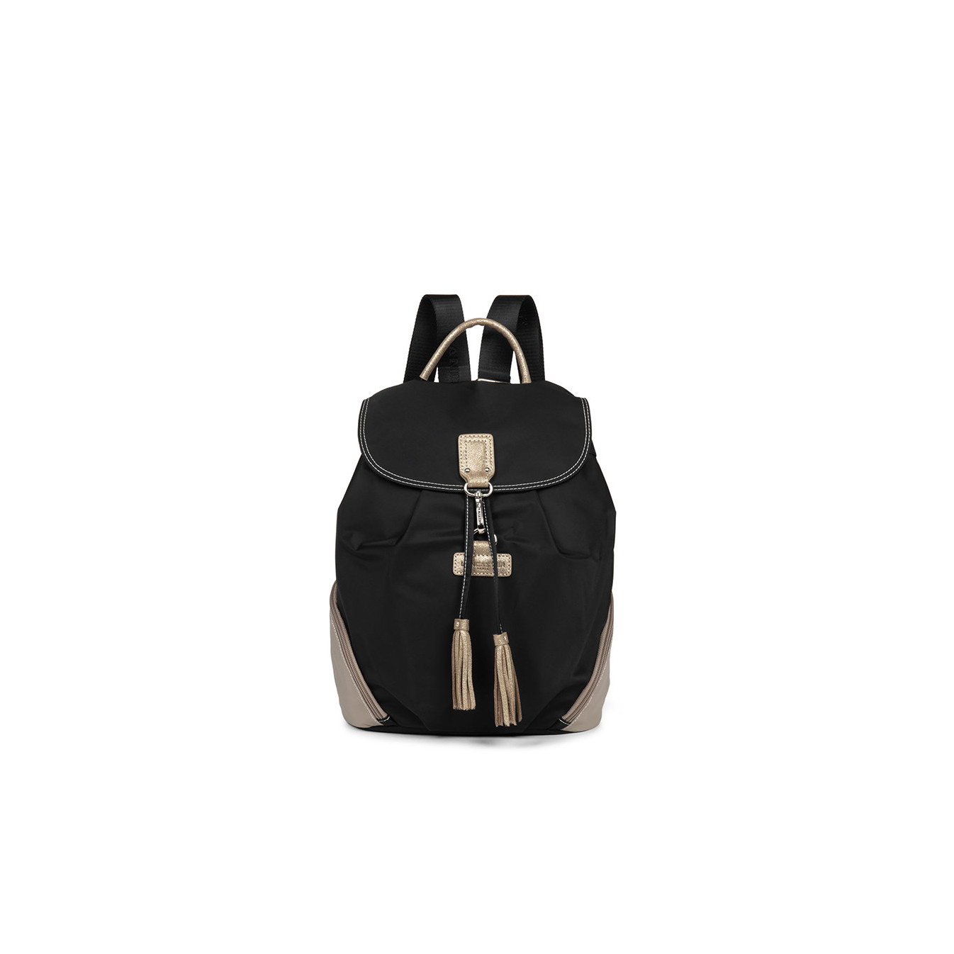 Lancaster Basic Sport Pompon Backpack 514-42 Black GC