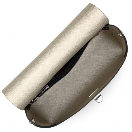 Lancaster City Trolley Bag 423-48 Black In Champagne