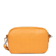 Lancaster Gaufre Small Tote Bag 421-22 Ochre