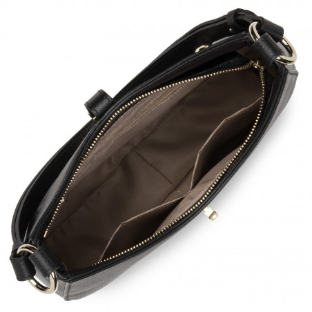 Lancaster Milano Shoulder Bag 547-48 Black