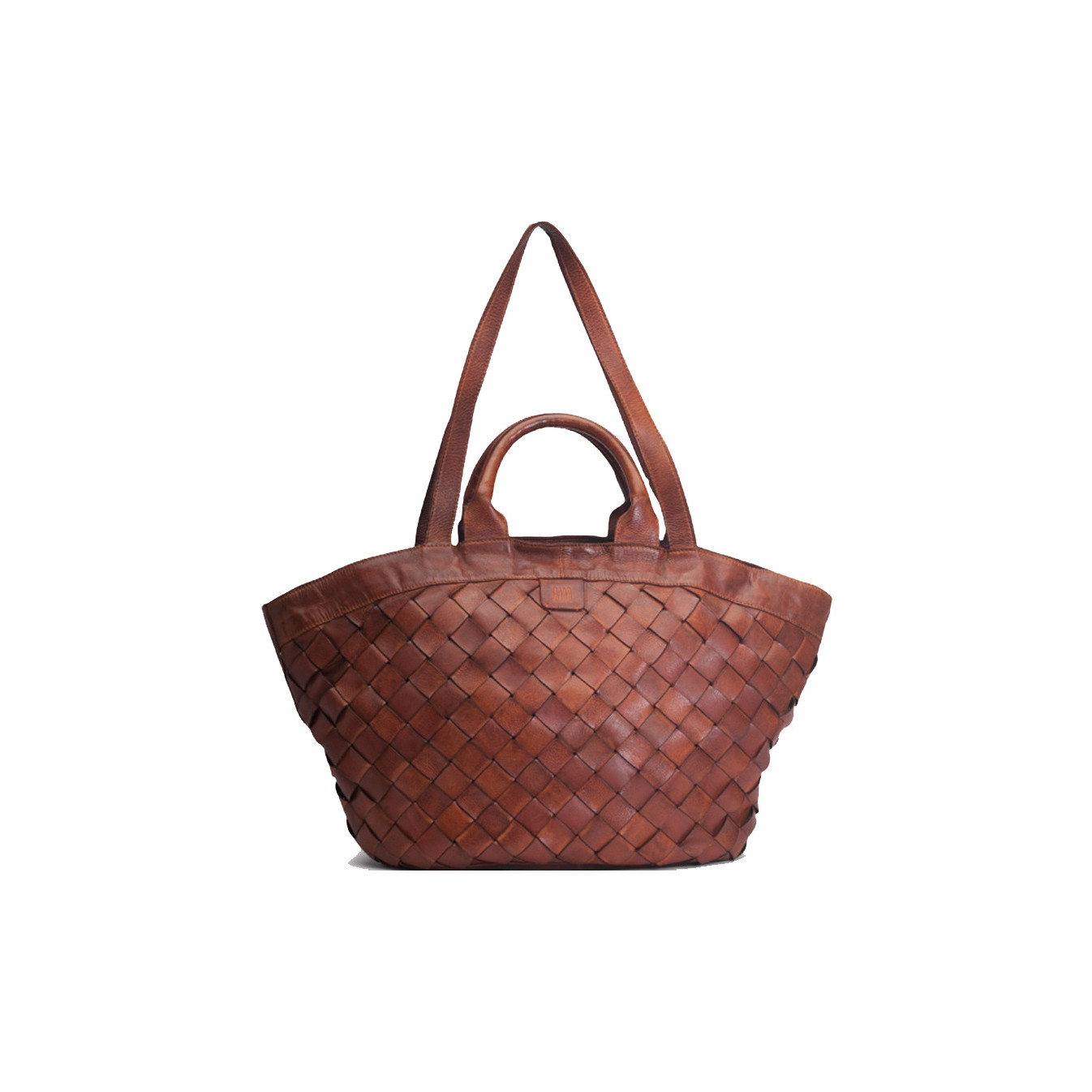 Biba Lewisburg Woven Tote Bag LEI1L Leather